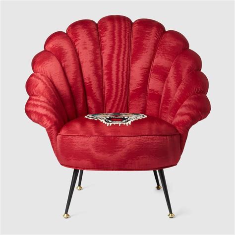 gucci gold chairs|cushion arm chair luxury.